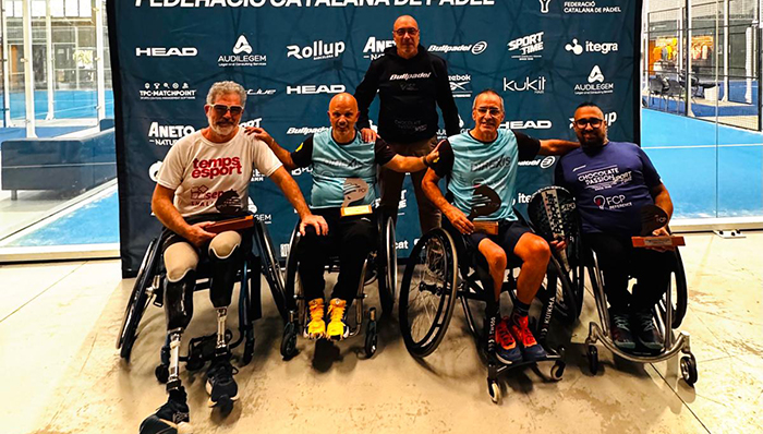 Ortega-Gotzens guanyen la cinquena prova del Circuit de Pàdel en Cadira de Rodes