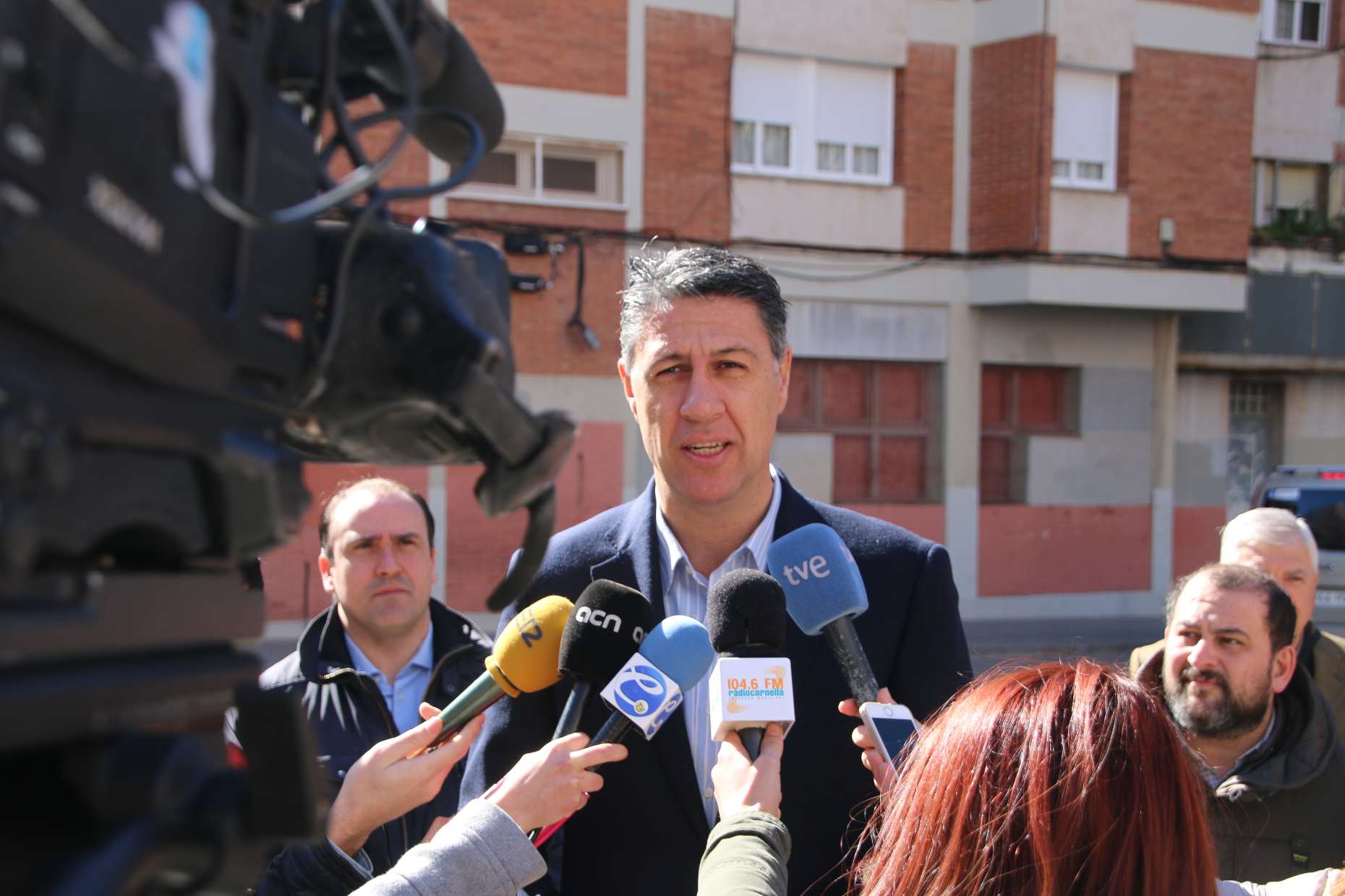 Xavier García Albiol ha visitat avui Cornellà de Llobregat