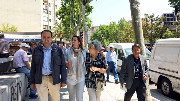 La presidenta del PPC ha visitat avui Cornellà de Llobregat