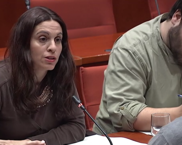 Eva Martínez, diputada del PSC al Parlament de Catalunya