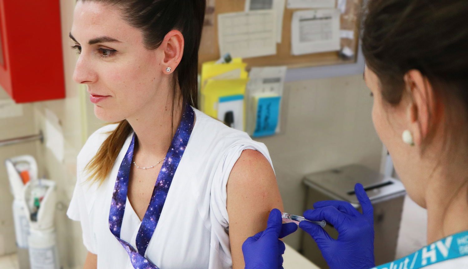 LHV és el centre sanitari català amb més professionals vacunats contra la grip