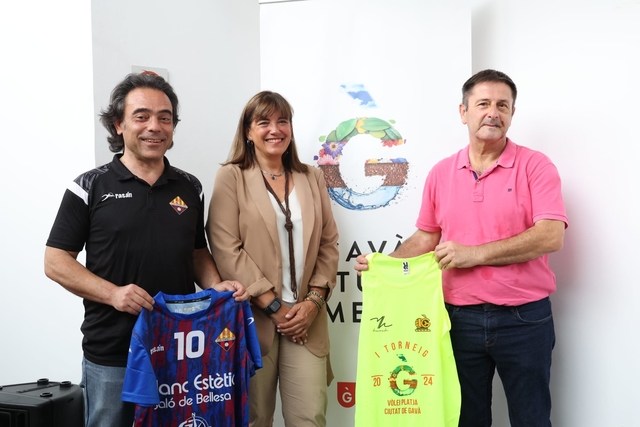 Els responsables de les entitats organitzadores, Josep Serra, del Club Handbol Gavà, i Jaime Sierra, del Club Vòlei Gavà, han explicat els detalls d’unes competicions