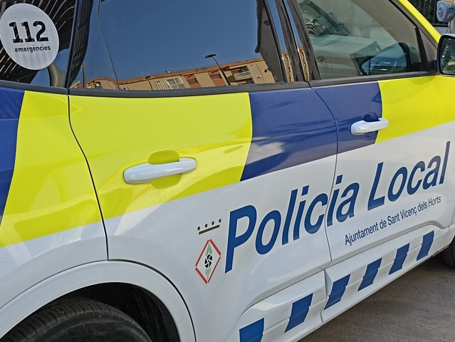 SUCCESSOS: La Policia Local de Sant Vicenç dels Horts deté un home per intent d’agressió amb una navalla