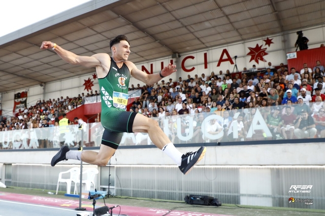 Jaime Guerra es proclama campió d’Espanya de salt de llargada