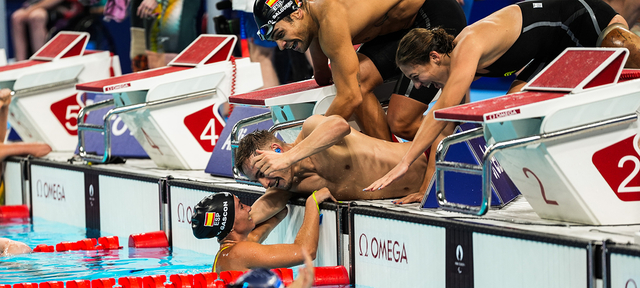 L'equip nacional després d'assolir la medalla de bronze