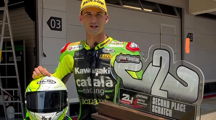ESPORTS (MOTOR): El santandreuenc Xavi Artigas, segon a les 24 Hores Moto Barcelona Catalunya Martimotos 2025