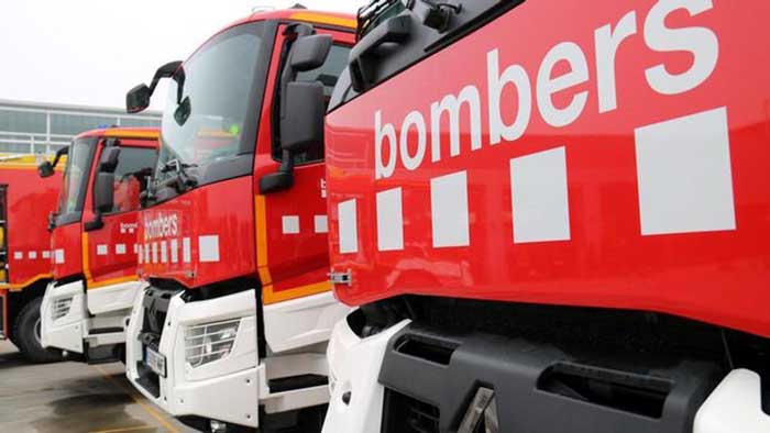 SUCCESSOS: Un ferit en un incendi en una casa a Martorell