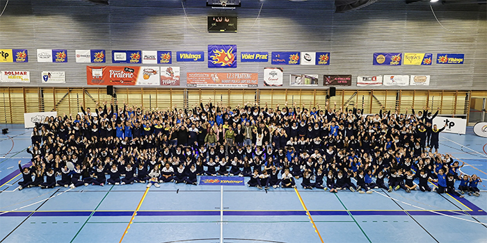  Es presenten els equips dels Víkings Vòlei Prat