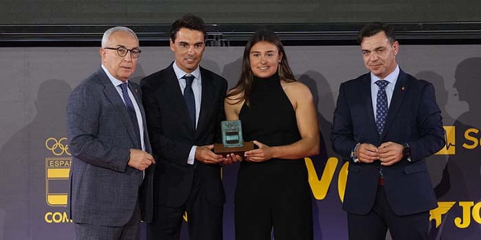 Jordi Xammar rep el Premi Valors a la 20a Gala del Comitè Olímpic Espanyol