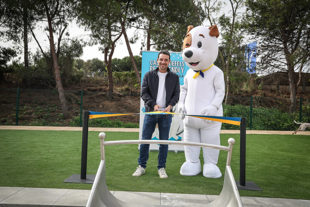 Castelldefels estrena un espai de 4.000 m² dedicat al lleure i benestar caní