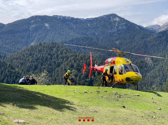 Setmana Santa de rècord amb quatre rescats de muntanya en les últimes hores