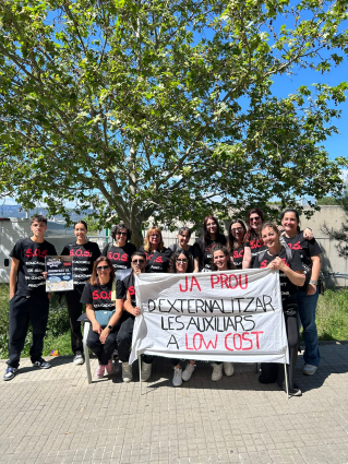 El personal de suport de les escoles bressol de Sant Feliu inicia aturades contra la precarietat laboral