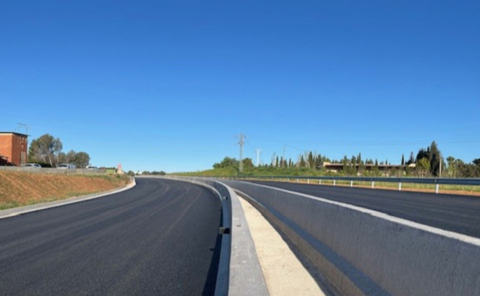 El desdoblament de la B-224 entre Martorell i Sant Esteve Sesrovires encara la seva fase final