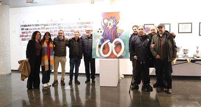 El CF Gavà exhibeix el seu llegat històric a la Biblioteca Josep Soler Vidal