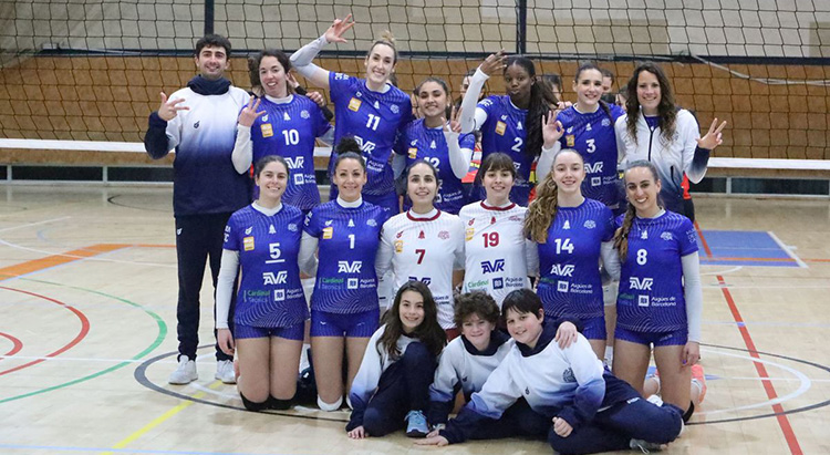 L’AVK Voleibol Sant Just, segon a la Superlliga Femenina 2