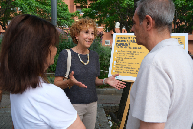 Sant Joan Despí sotmet a consulta veïnal la reforma integral de la plaça de Maria Aurèlia Capmany