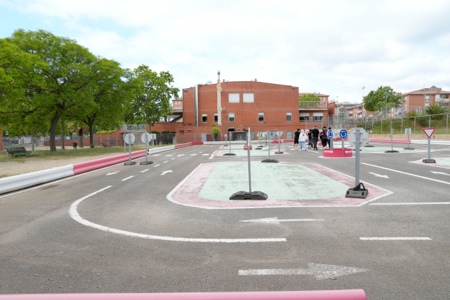 El Parc de Trànsit de Viladecans estrena la seva primera activitat adaptada per a alumnes amb necessitats especials