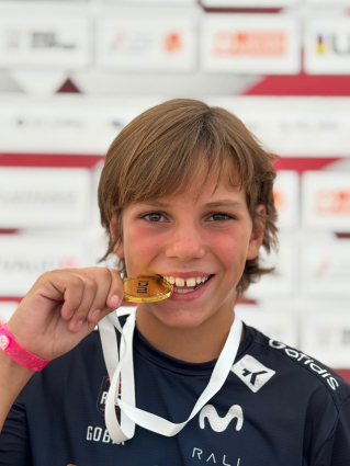El jove d’Esparreguera Gerard Martí Barreda es proclama campió del món de trialbike sub-10 a Lausana