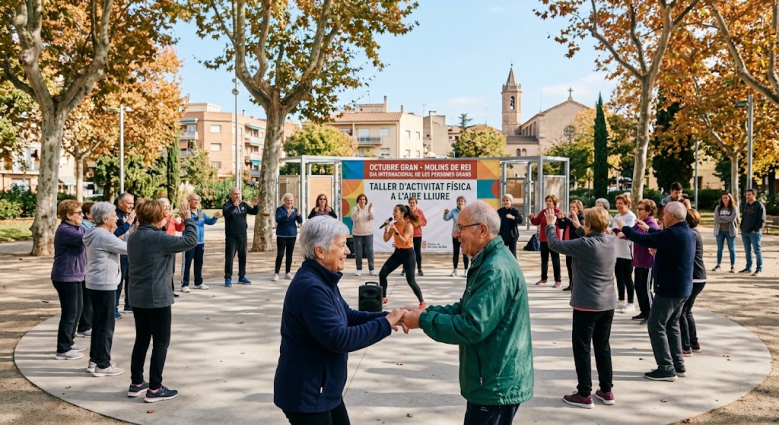 Molins de Rei dedica la programació d’octubre a homenatjar i posar en valor la gent gran