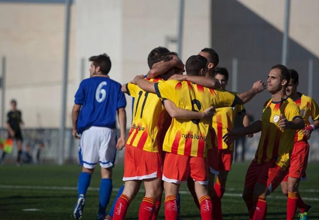 La Selecció Catalana UEFA s’estrena amb victòria a Cornellà