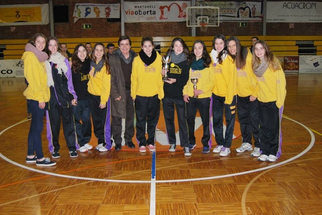 CB i Unió Manresana i UE Mataró, campions del Torneig de Nadal Vila de Martorell de bàsquet