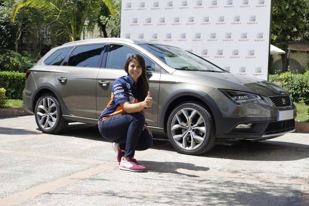 Laia Sanz renova el seu compromís amb la marca SEAT
