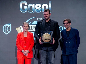 Un dels grans protagonistes de l’acte va ser, sense cap mena de dubte, l’exjugador Marc Gasol