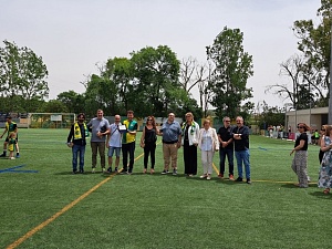 El club de futbol va celebrar la seva Diada del Centenari amb diverses activitats esportives i culturals