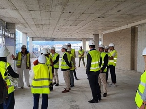 La visita ha estat encapçalada per l'alcaldessa d'Esplugues de Llobregat, Pilar Díaz, i el president i el director general de Vithas, Jorge Gallardo i Dr. Pedro Rico, respectivament