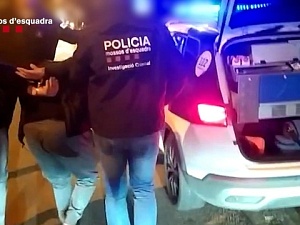 Els lladres s'han vist sorpresos per la ràpida actuació policial