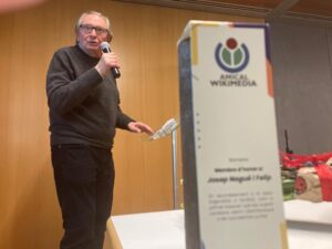 Acte de nomenament de membre dhonor a Josep Nogué i Felip3