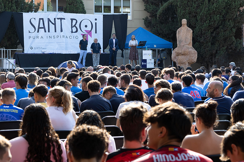 Acte reconeixement èxits esportius