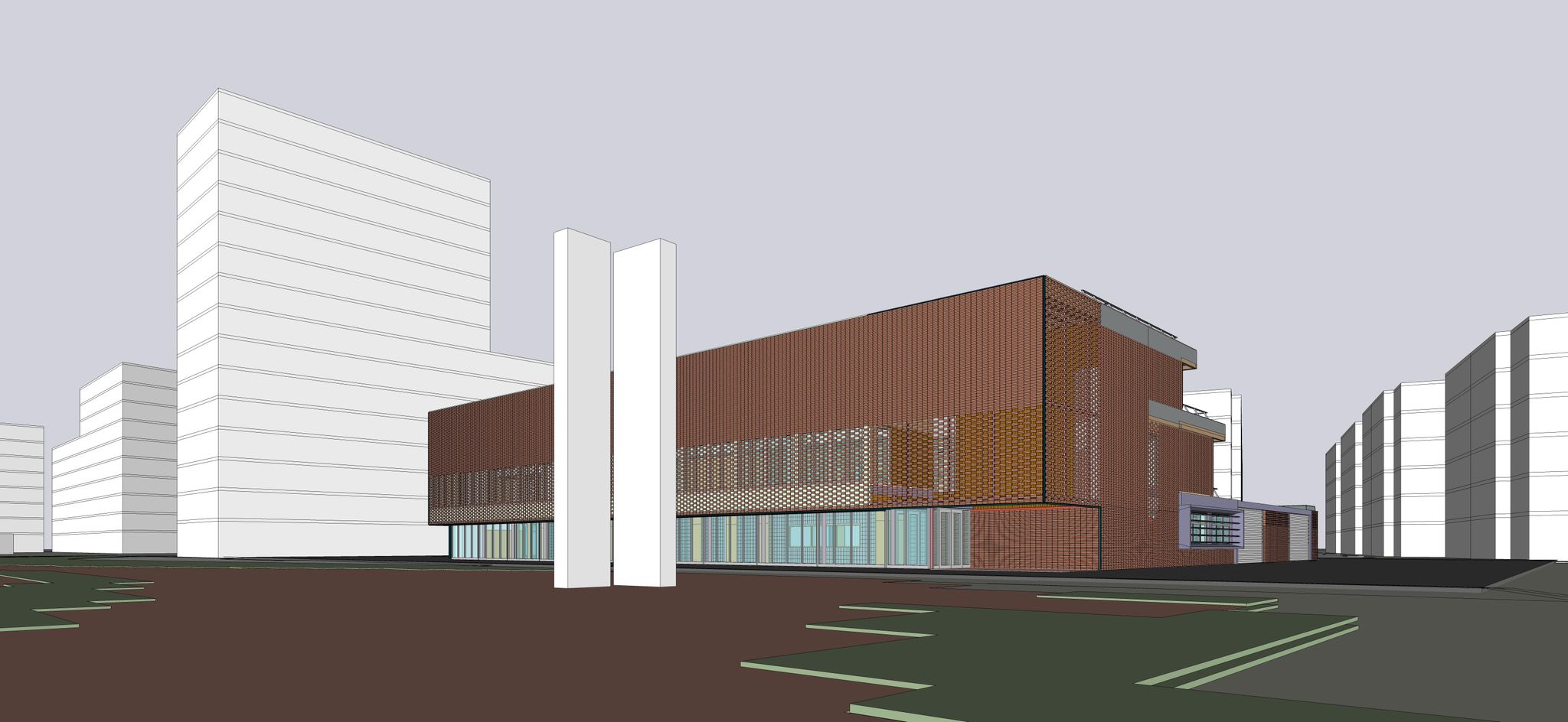 Render nova comissaria Policia Local Esplugues juliol 24