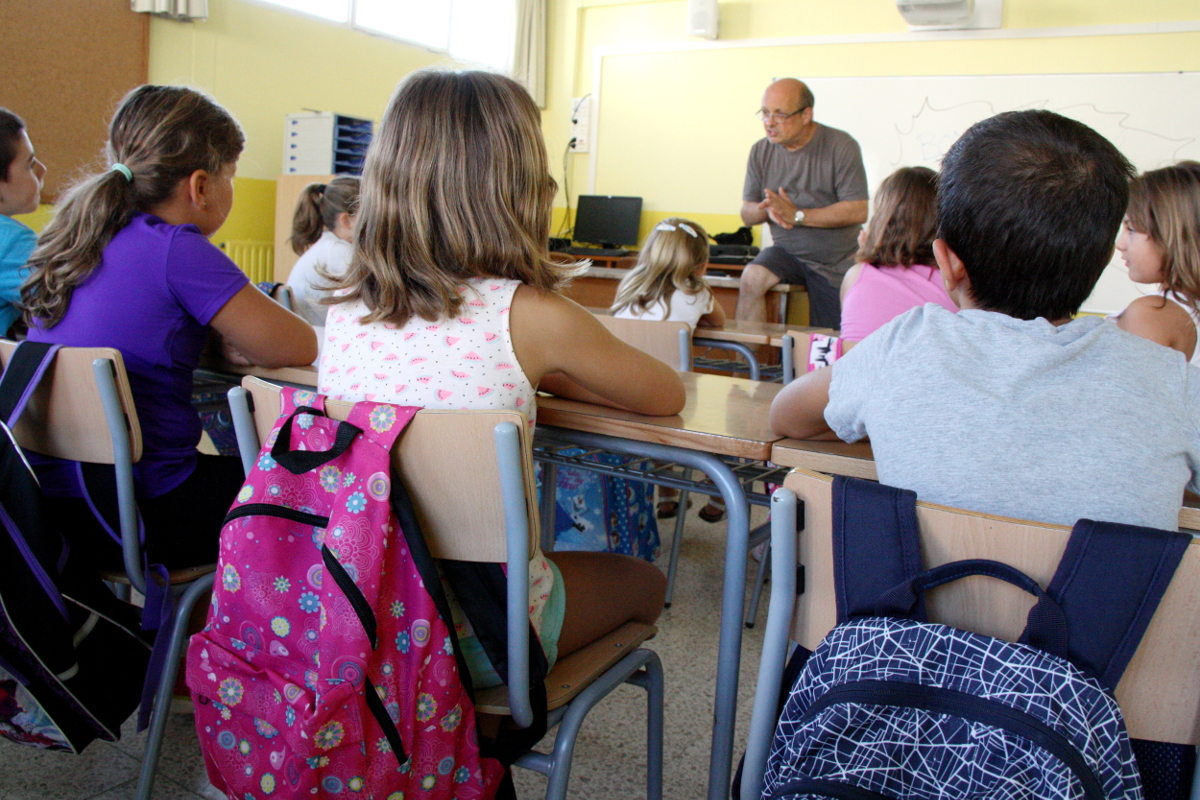 escola educacio aula