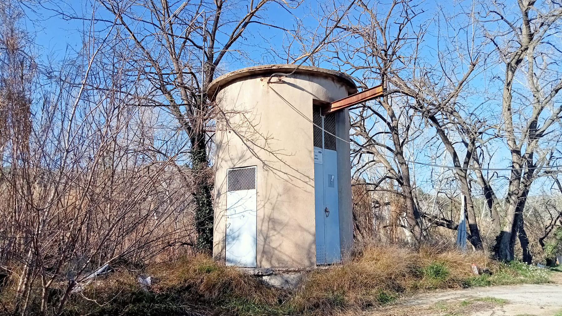 Pou del riu Anoia