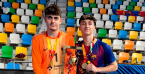 Guillem Martínez (esquerra) i Daniel Sánchez (dreta)