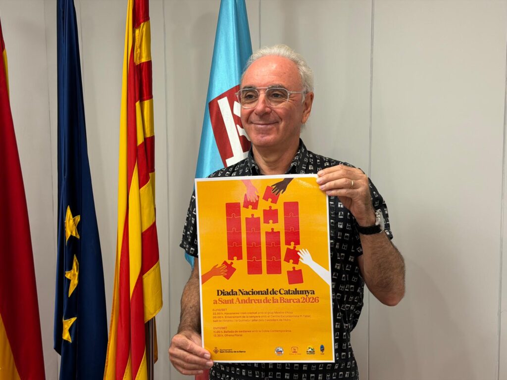 Sant Andreu de la Barca celebra la Diada amb havaneres, sardanes i ofrena floral