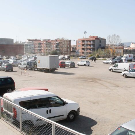 Castellbell tanca temporalment l’aparcament de la Rambla Marquesa per obres