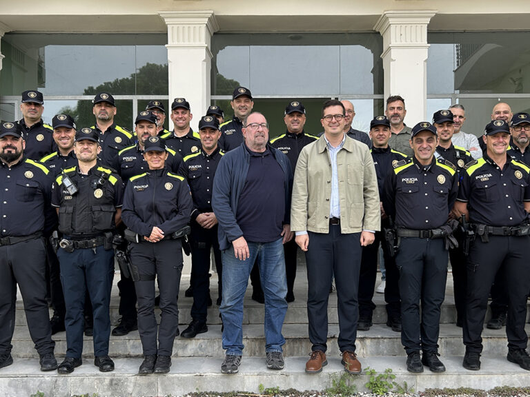 Esparreguera reconeix la tasca de la Policia Local en el seu dia institucional