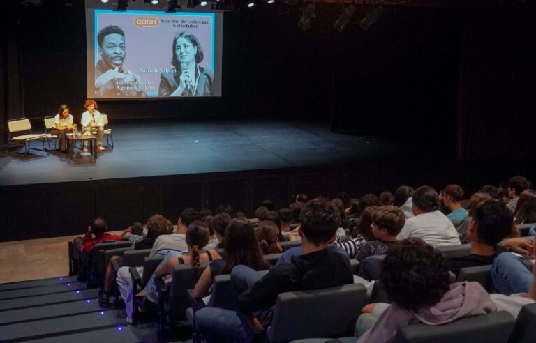 El Fòrum de Drets Humans porta activistes internacionals a Sant Boi