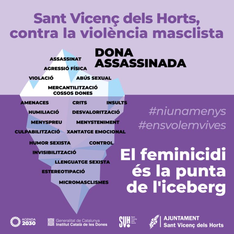 Sant Vicenç dels Horts condemna l’assassinat per violència de gènere a Madrid