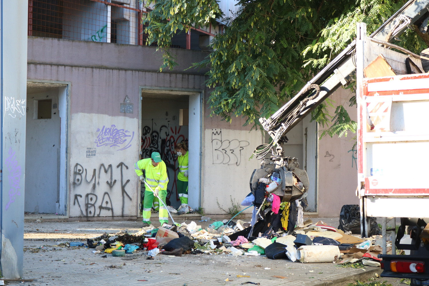 Sant Andreu de la Barca retira 5,4 tones de residus a l’entorn de l’Atrium