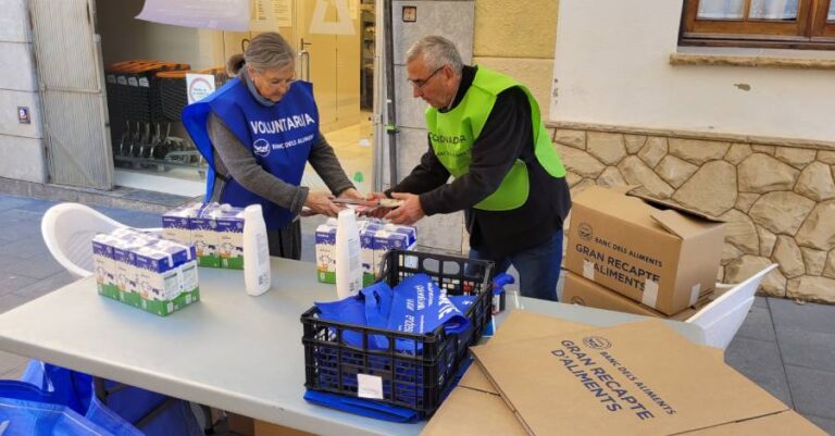 Càritas Begues fa una crida de voluntariat per al Gran Recapte dels Aliments