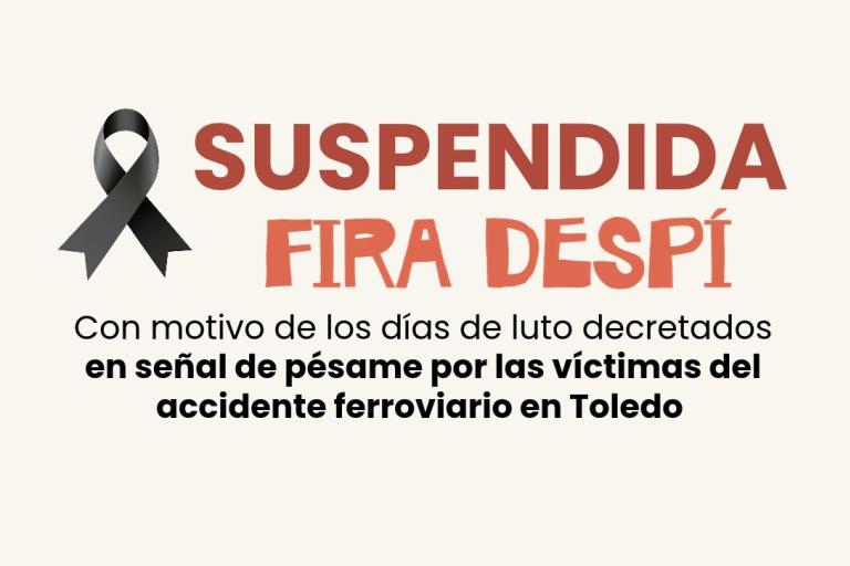 Sant Joan Despí anul·la definitivament la Fira Despí per dol per l’accident d’Urda