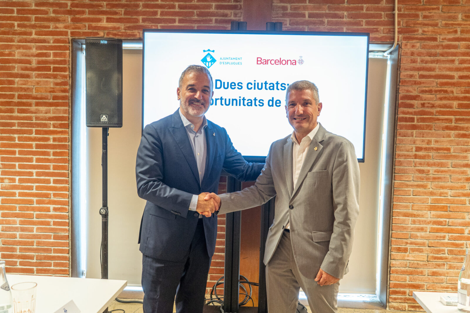Esplugues i Barcelona impulsen una Comissió Mixta per gestionar grans projectes compartits