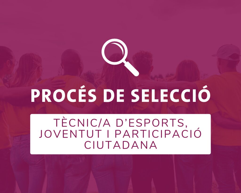 Collbató obre una plaça de tècnic d’esports, joventut i participació