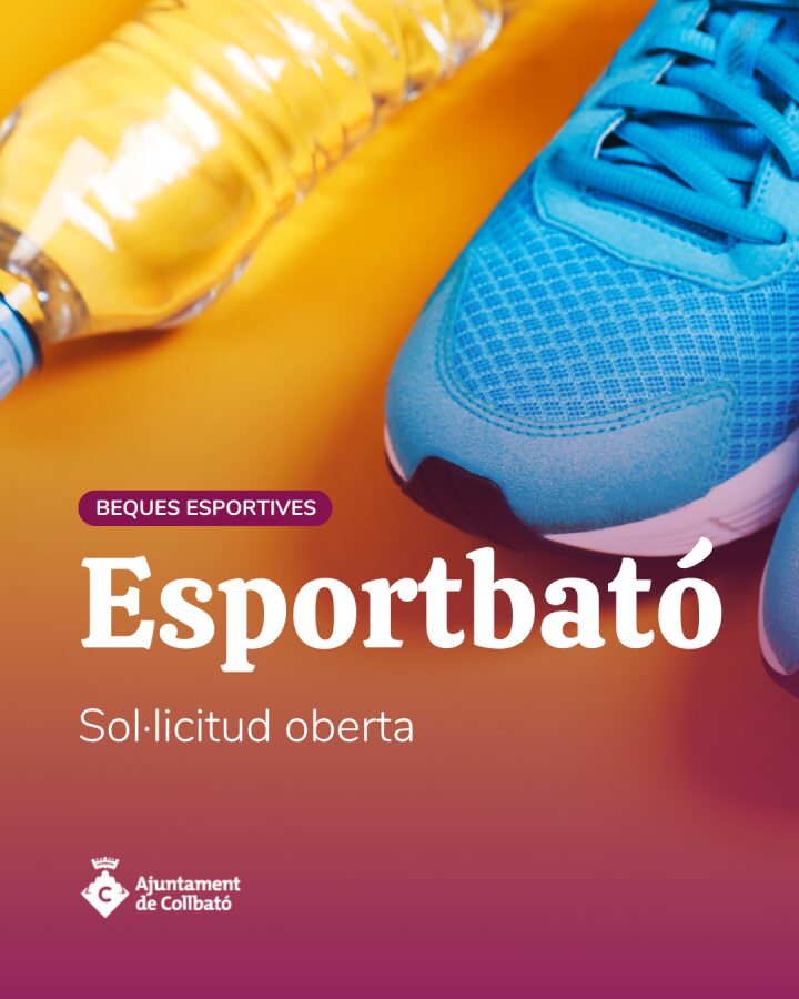 Collbató obre la convocatòria de les beques Esportbató 2025-26