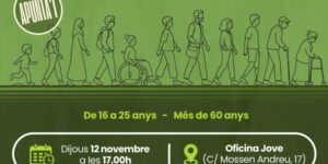 Cornellà impulsa un projecte de voluntariat per connectar joves i gent gran
